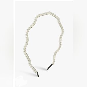 Elegant Wavy Faux Pearl Headband *New*